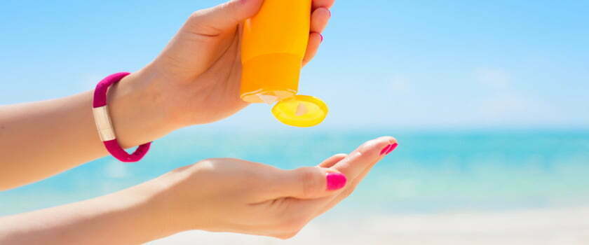روش صحیح اسنفاده از ضد آفتاب- لیمونا