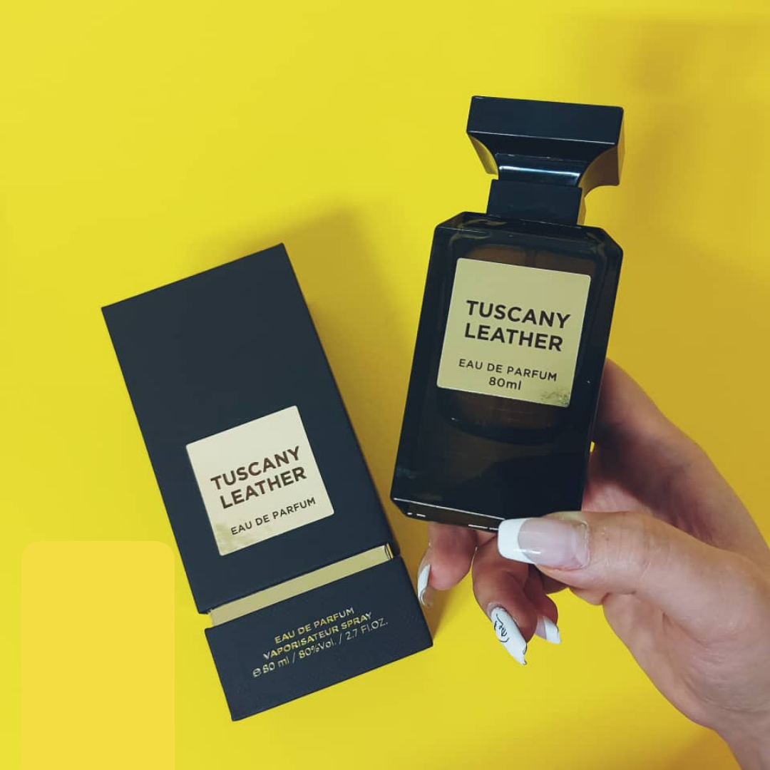 خرید عطر ادکلن تام فورد توسکان لدر فراگرنس ورد توسکانی لدر (Fragrance world Tom Ford Tuscan Leather)- لیمونا