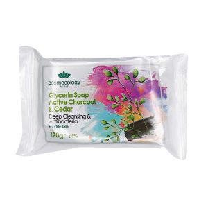 Cosmecology Active Charcoal And Cedar Glycerin Soap-limoona