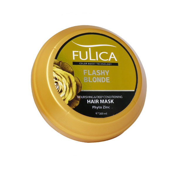 ماسک تقویت کننده و نرم کننده عمیق موهای بلوند فولیکا 300 میلی لیتر |لیمونا