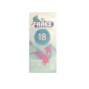 کاندوم فارکس مدل Classic 18 بسته ۱۲ عددی |لیمونا